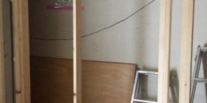 (125)リノベーション工事/1階木工事(トイレ、クローゼット)