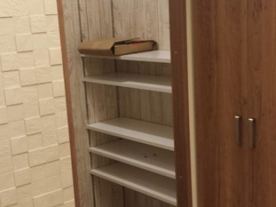 稼働棚玄関収納（ウォークインクローゼット）