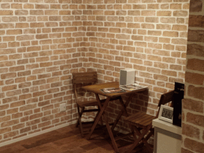 地下室の読書ゾーン