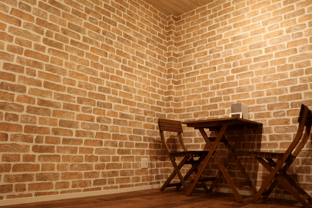 喫茶店の雰囲気の地下室